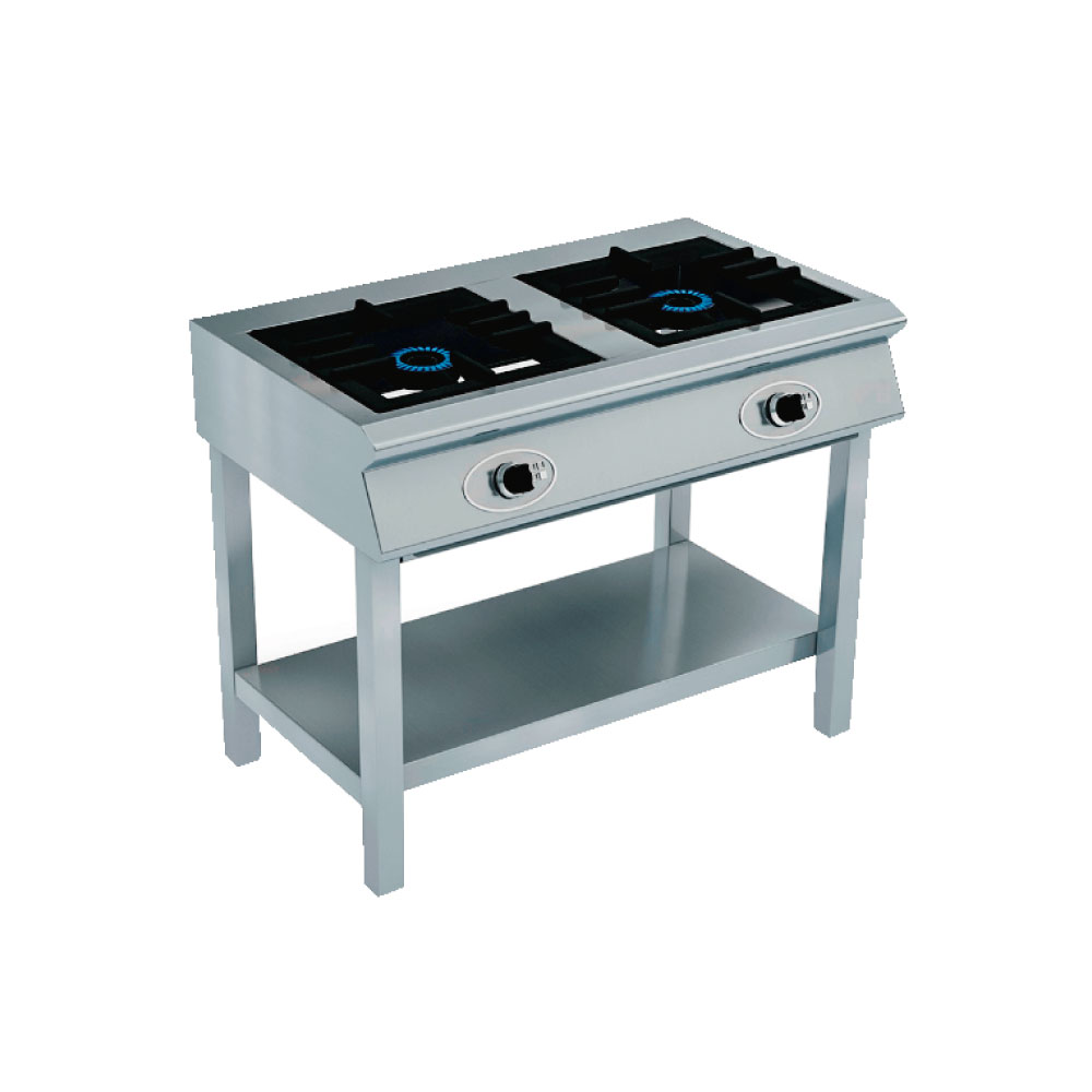 COCINA INDUSTRIAL 2 HORNILLAS